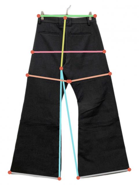 中古・古着通販】GOAT ESSENCE (ゴートエッセンス) 4タックフレア