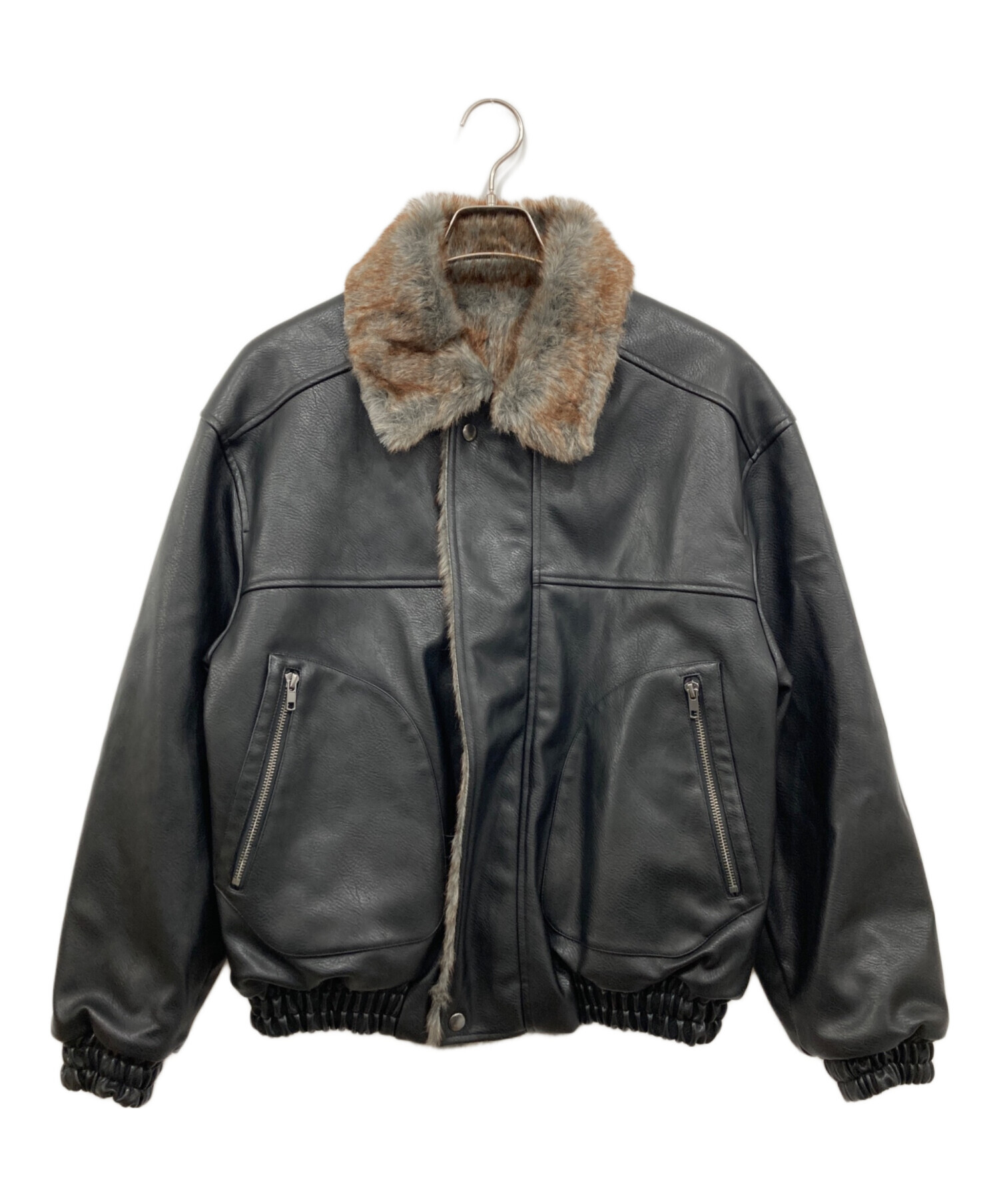 中古・古着通販】CAMPHOR WOOD (カンファーウッド) レザー/ファー