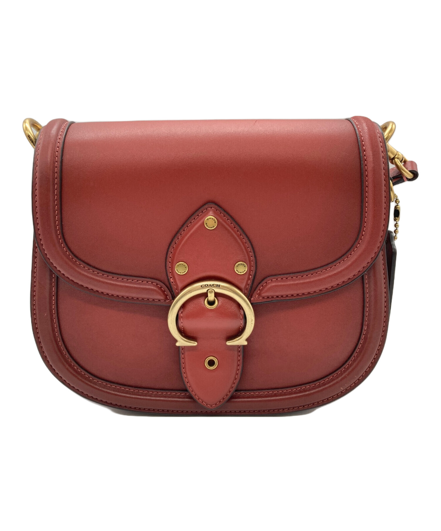 稀少✨美品✨コーチ　ビート　サドルバッグ　ショルダーバッグ 2way レザー COACH】ビート サドル バッグ☆ (Coach/ショルダーバッグ・ポシェット