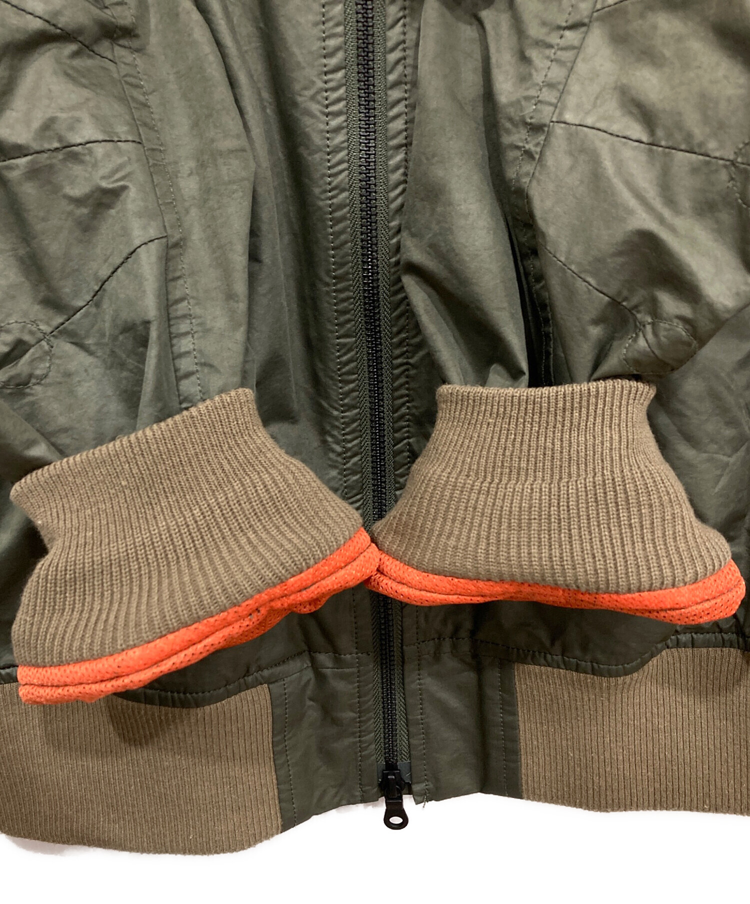 中古・古着通販】Denham (デンハム) MA-1ジャケット グリーン サイズ:M