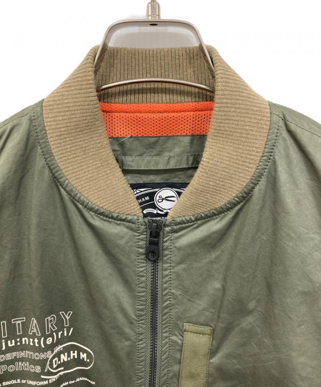 中古・古着通販】Denham (デンハム) MA-1ジャケット グリーン サイズ:M