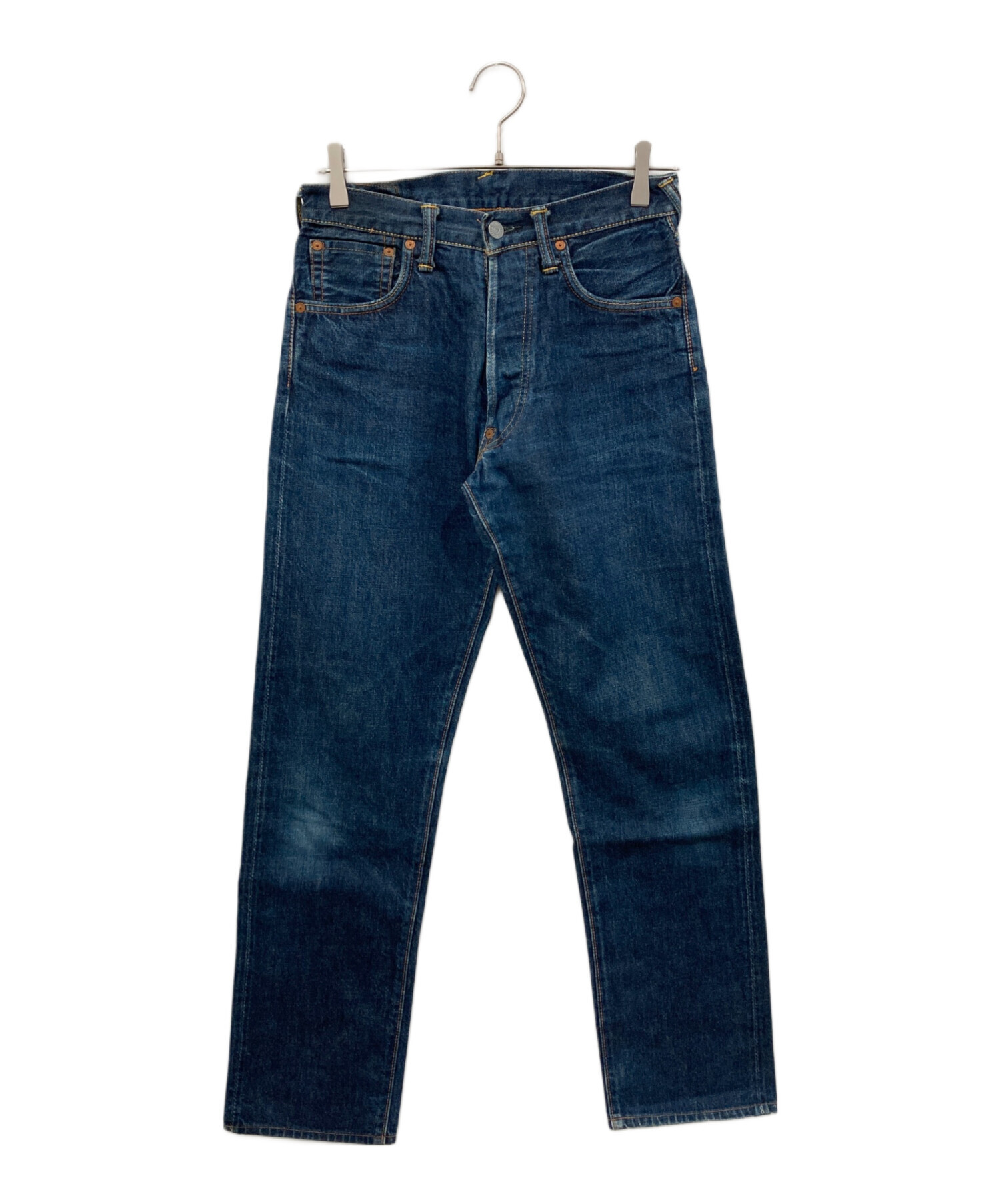 K*a様 エヴィス　EVISUファースト　廃盤　超レア　ユーズド加工 Ｌ　ジージ 中古・古着通販】EVISU (エヴィス) デニムパンツ インディゴ サイズ