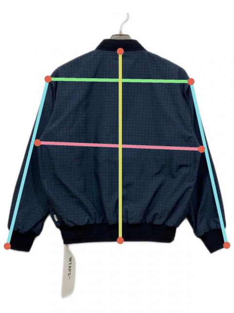 WTAPS ジャケット サイズ04 ネイビー　ダブルタップス 中古・古着通販】WTAPS (ダブルタップス) Wtaps Team / Jacket / Nylon