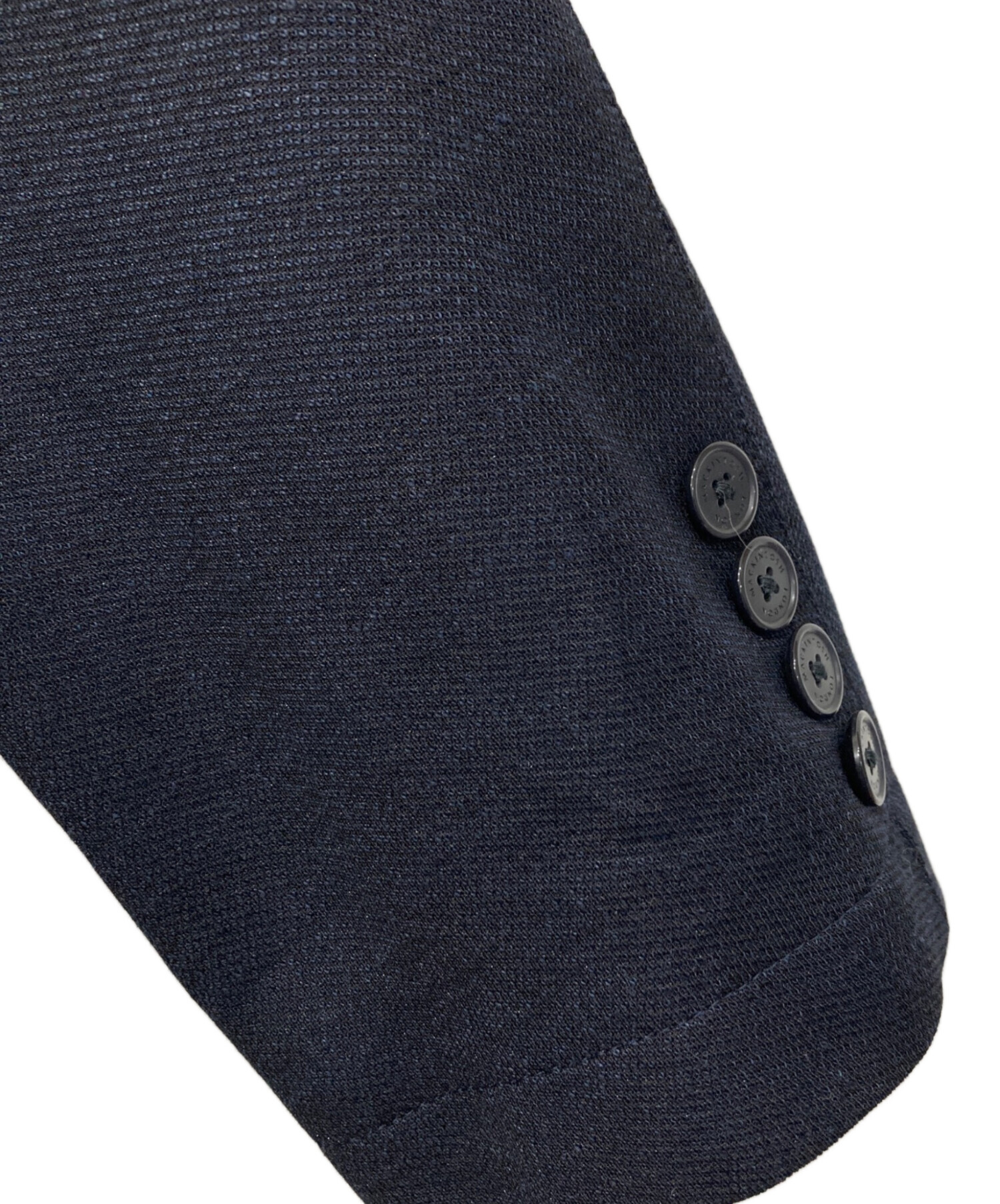 MACKINTOSH LONDON ネイビー 春夏ジャージージャケット 中古・古着通販】MACKINTOSH LONDON (マッキントッシュ ロンドン) ハイ