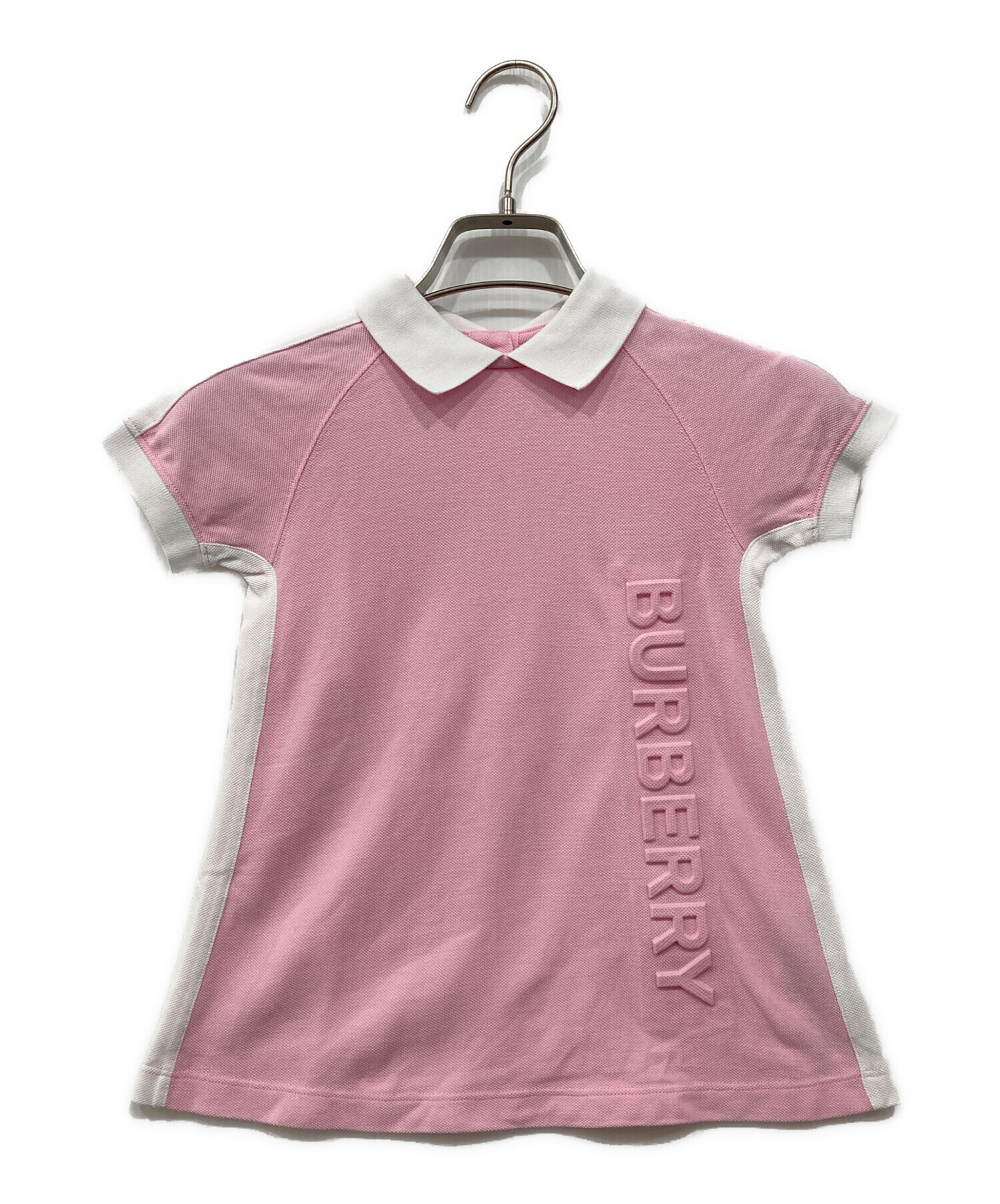 匿名配送★バーバリー ハーロフォード コットン Tシャツ ピンク 匿名配送☆バーバリー ハーロフォード コットン Tシャツ ピンク 【公式