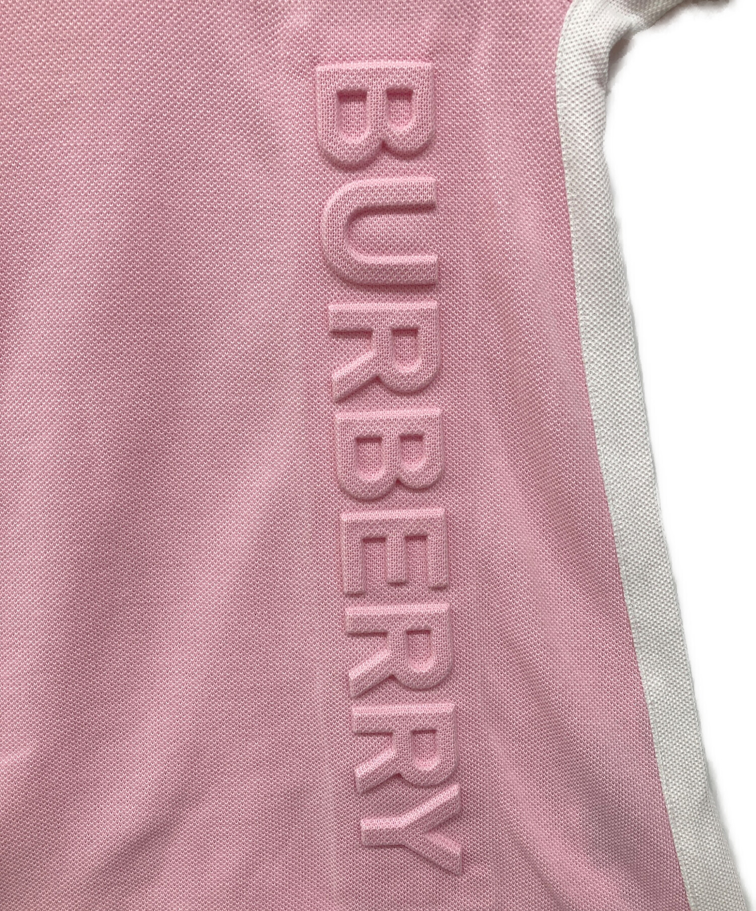 現行モデル BURBERRY ピンク ワンピース 6Y 116cm ロゴプリント 【公式
