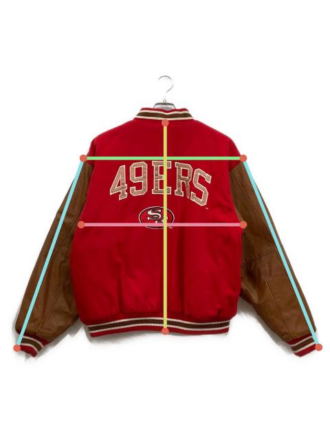 中古・古着通販】LOGO ATHLETIC (ロゴアスレチック) 袖レザー