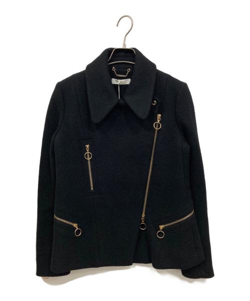 中古・古着通販】Chloe (クロエ) ウールダブルライダースジャケット