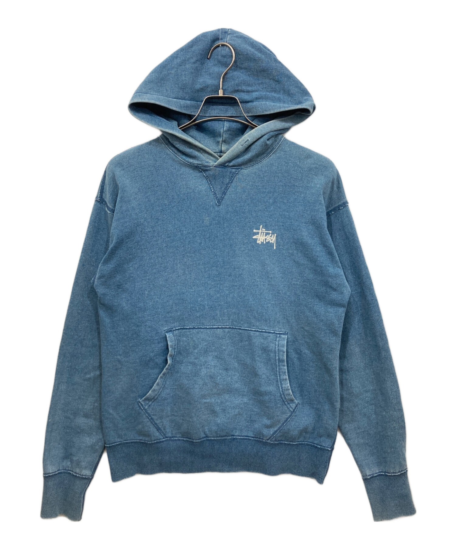 中古・古着通販】stussy (ステューシー) ロゴプルオーバーパーカー