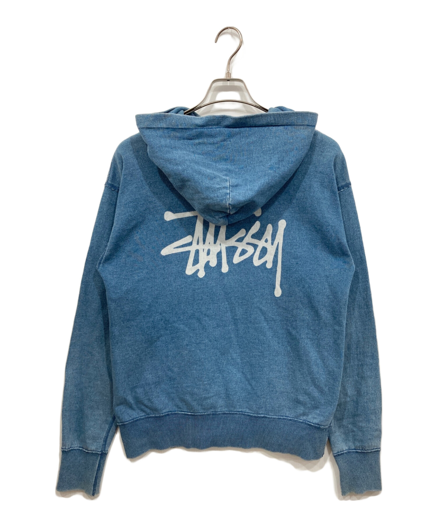 中古・古着通販】stussy (ステューシー) ロゴプルオーバーパーカー