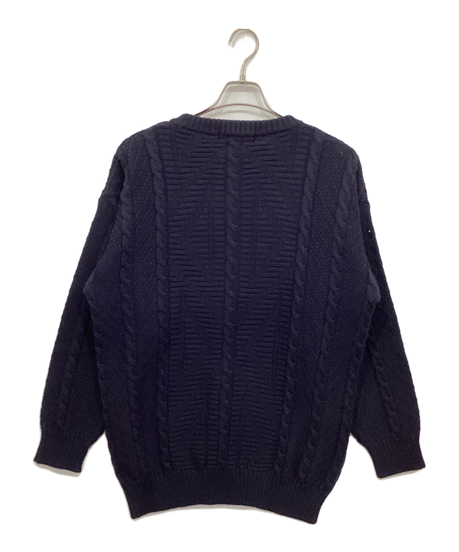 中古・古着通販】Burberry's (バーバリーズ) 刺繍 ホースロゴ ケーブル