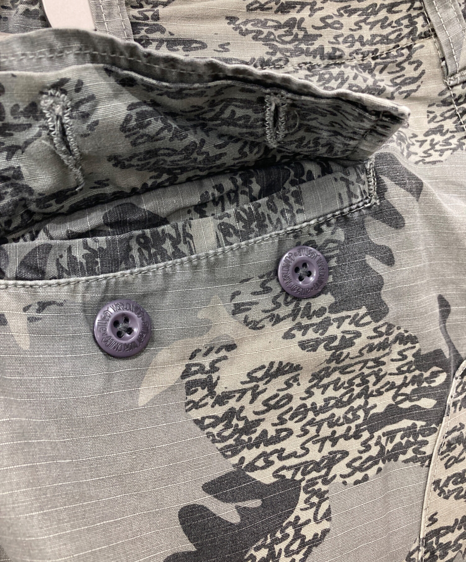 美中古 stussy カーゴショーツ 32 カモ柄 26ss 中古・古着通販】stussy (ステューシー) カモフラカーゴショーツ