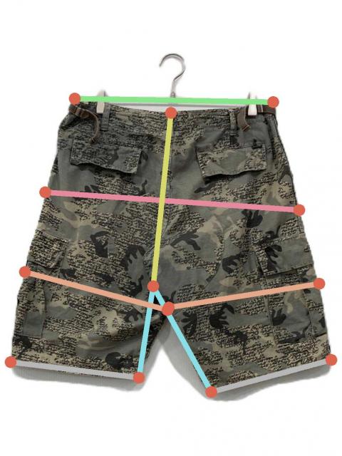 中古・古着通販】stussy (ステューシー) カモフラカーゴショーツ