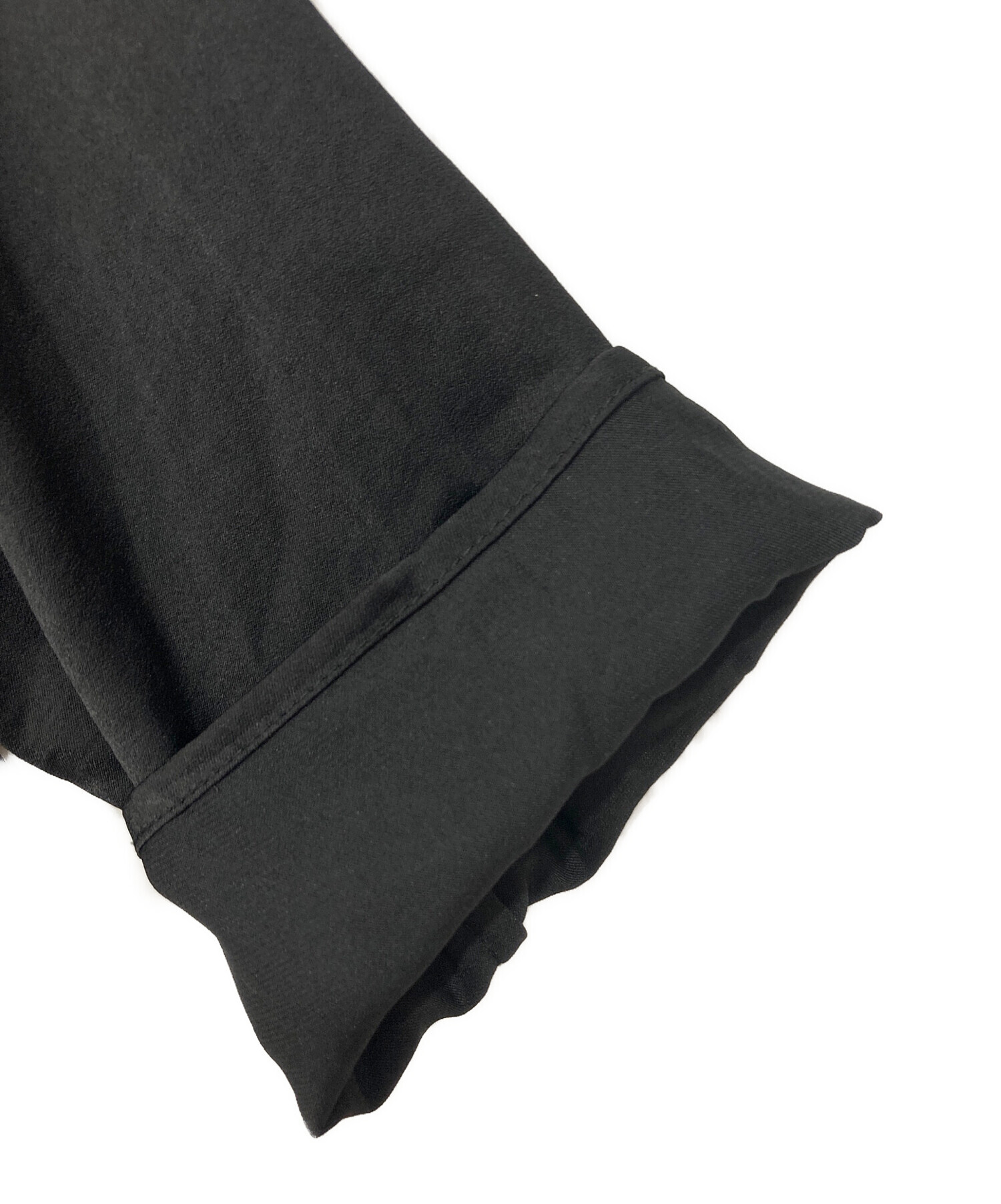 中古・古着通販】AMERI (アメリ) 2WAY CURTAIN VOLUME DRESS ブラック