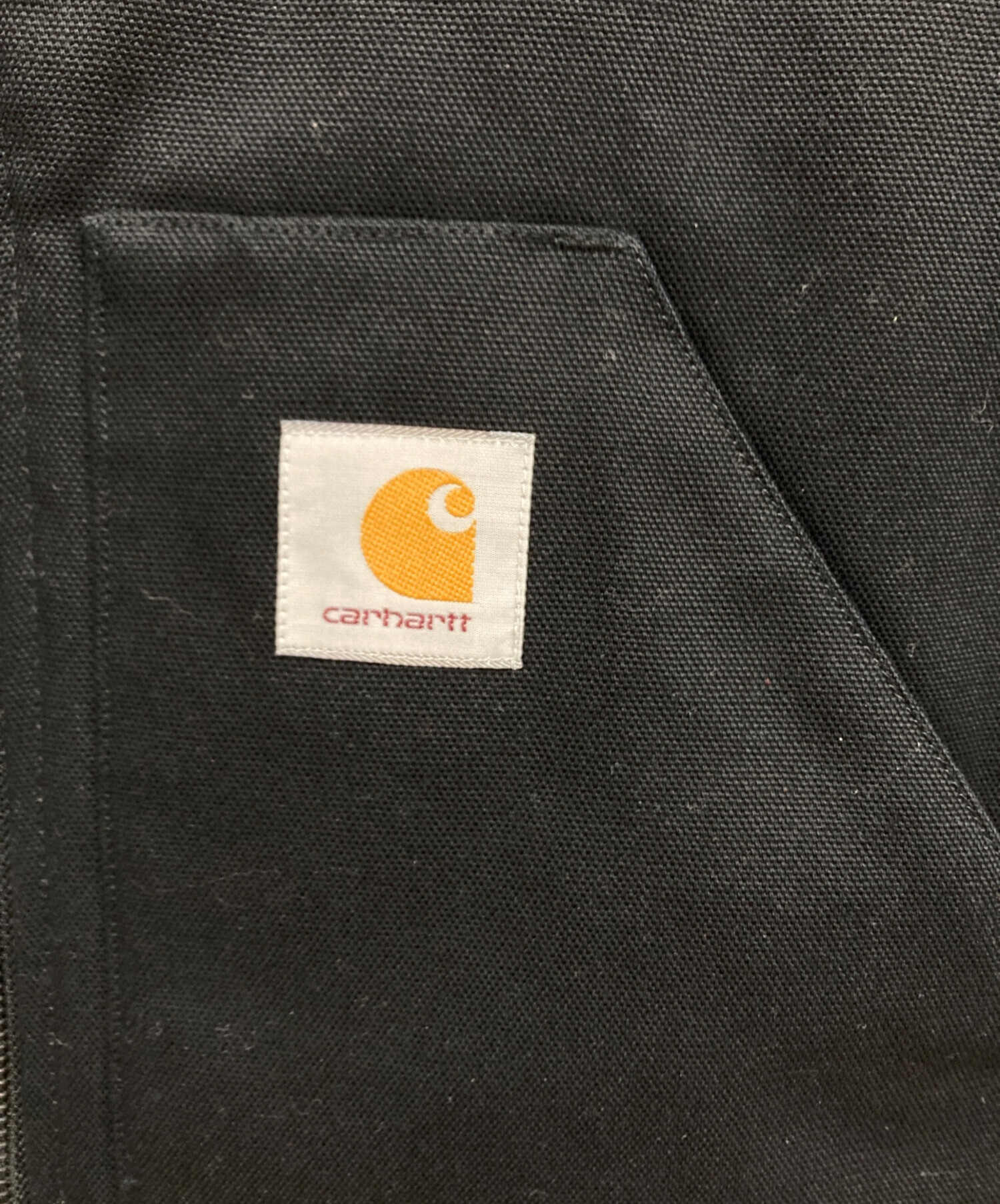 中古・古着通販】CarHartt (カーハート) ダックベスト ブラック サイズ