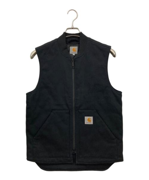 中古・古着通販】CarHartt (カーハート) ダックベスト ブラック サイズ