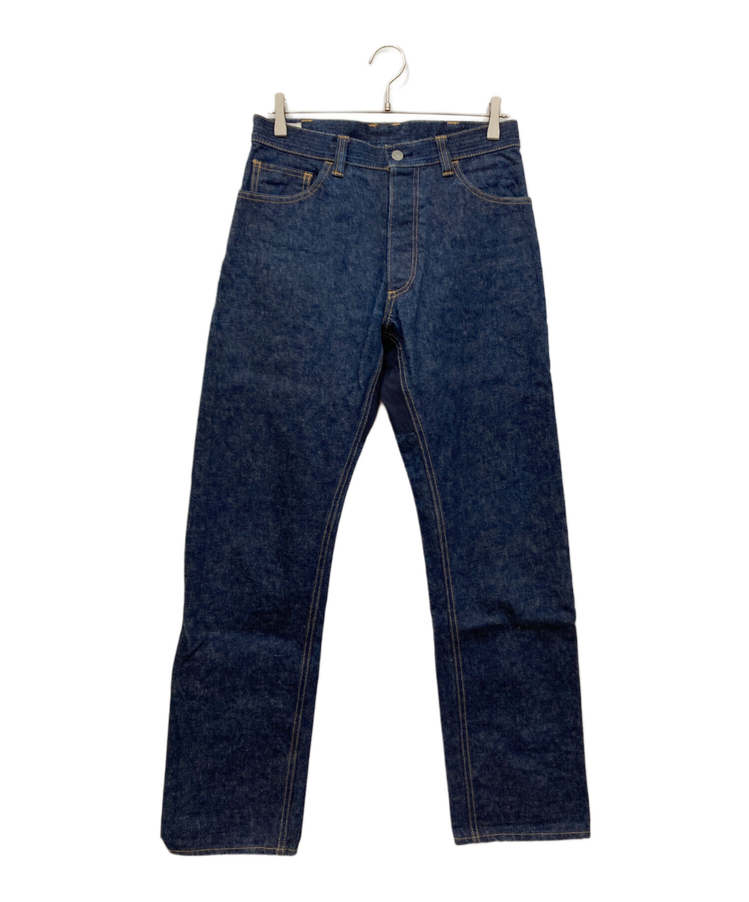 ササフラス SASSAFRAS デニム　パンツ　ペインター　ダブルニー　M 中古・古着通販】SASSAFRAS (ササフラス) ペインターパンツ インディゴ