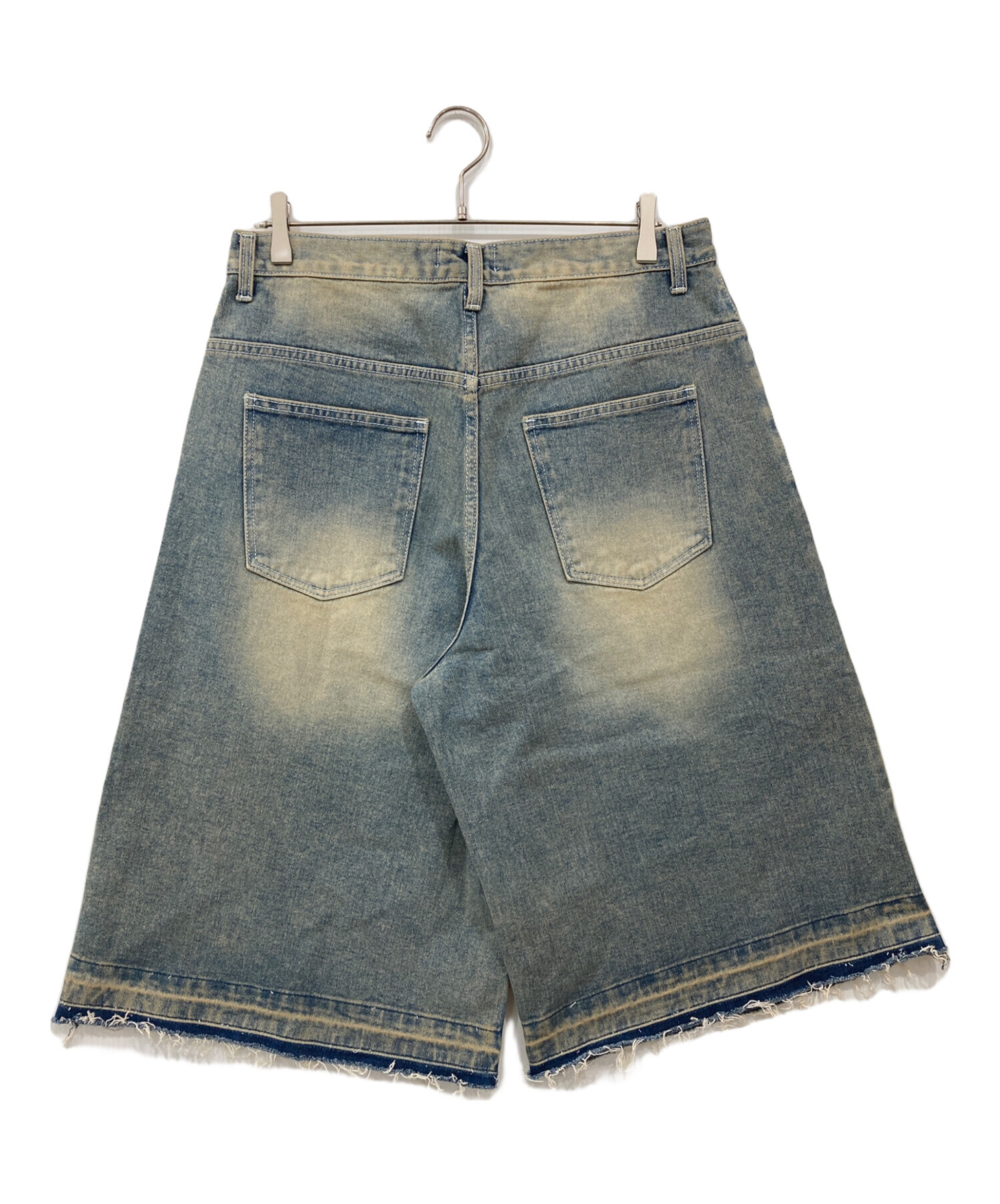 中古・古着通販】NOS COULEURS (ノ クールール) WIDE DENIM SHORTS