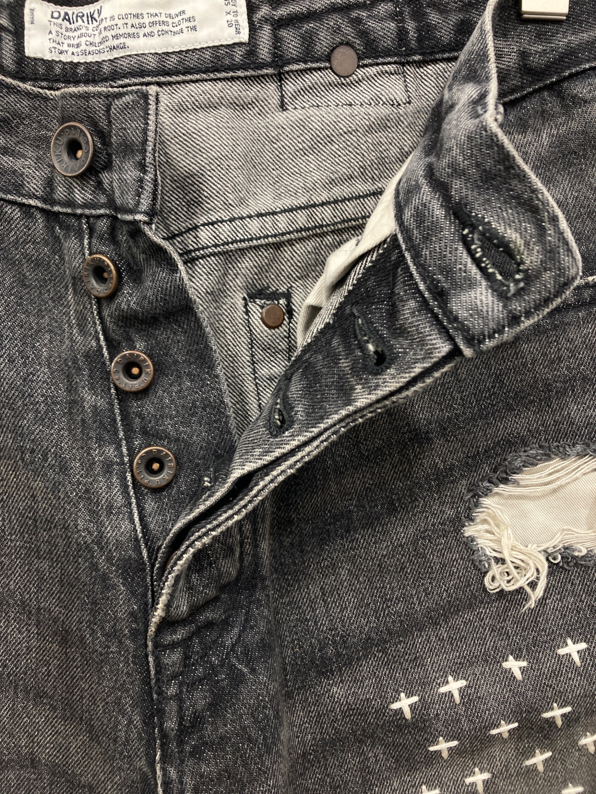 中古・古着通販】DAIRIKU (ダイリク) Straight Cross Embroidery