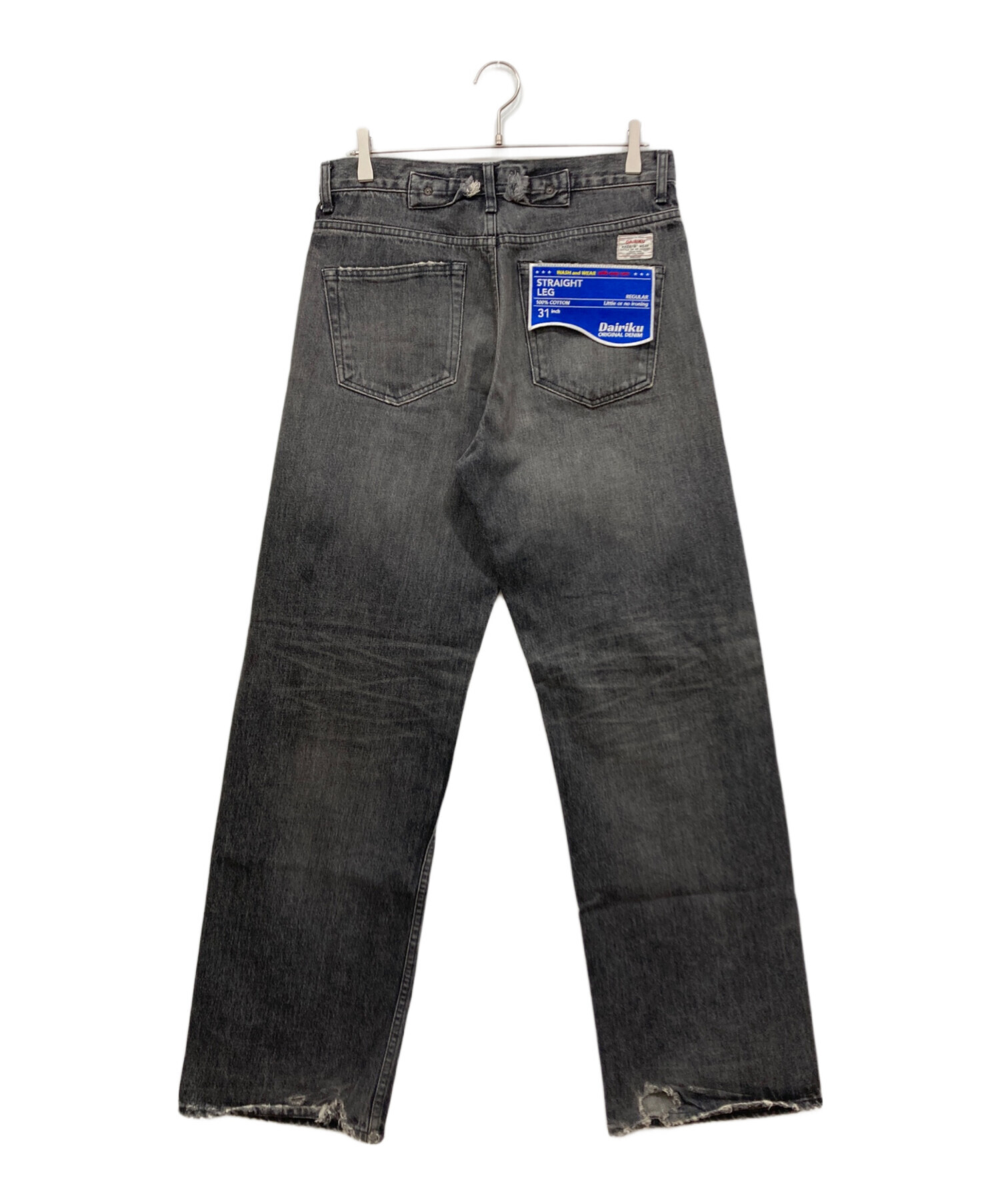 DAIRIKU ダイリク パンツ（その他） メンズ 【古着】【中古】 中古・古着通販】DAIRIKU (ダイリク) Straight Cross Embroidery