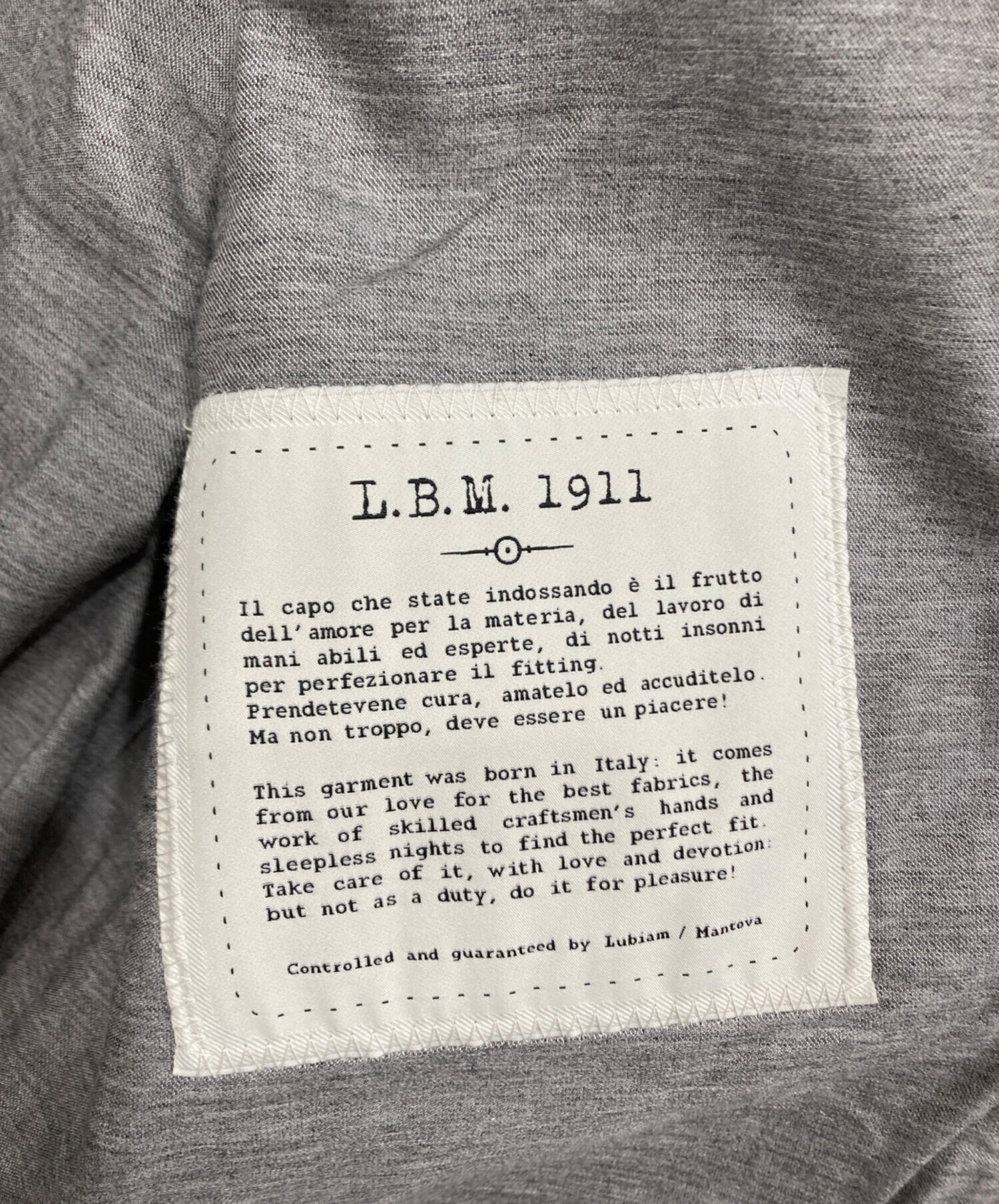 中古・古着通販】L.B.M.1911 (エルビーエム1911) フーデッドパーカー 