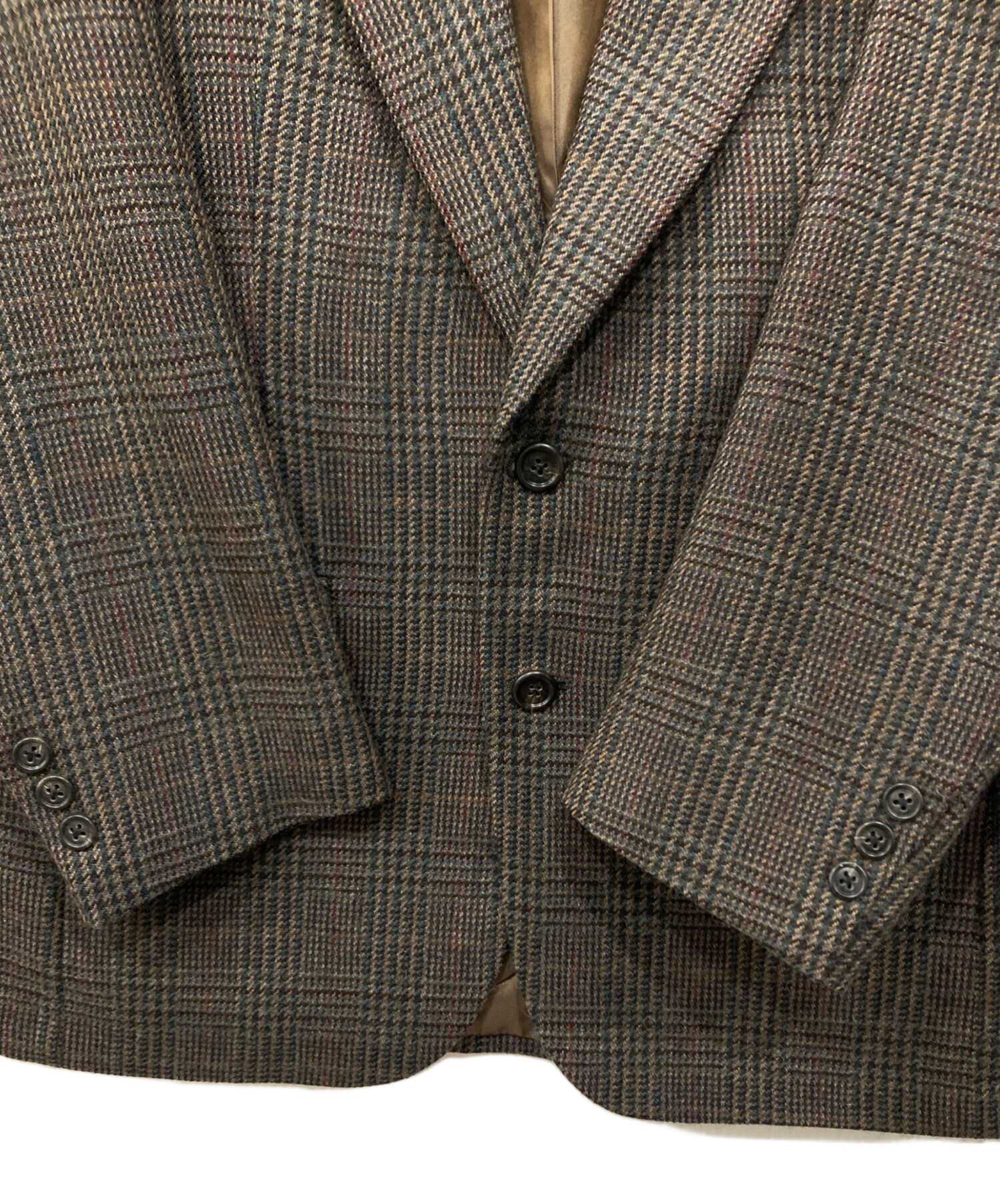 BURBERRY バーバリー BBE81-518-58 ウール 茶 テーラードジャケット メンズ 【中古】 中古・古着通販】Burberry's (バーバリーズ) ウールテーラード