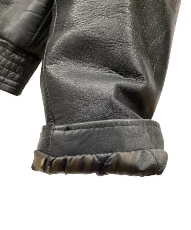 中古・古着通販】CHEVIGNON (シェビニオン) レザージャケット ブラック