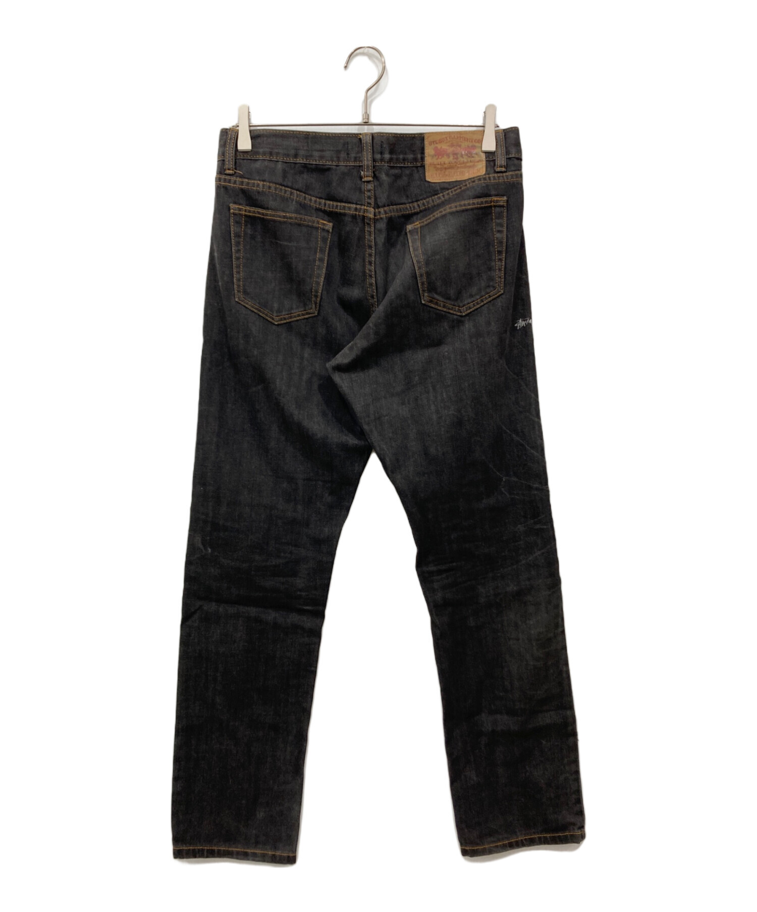 中古・古着通販】stussy (ステューシー) デニムパンツ ブラック サイズ 