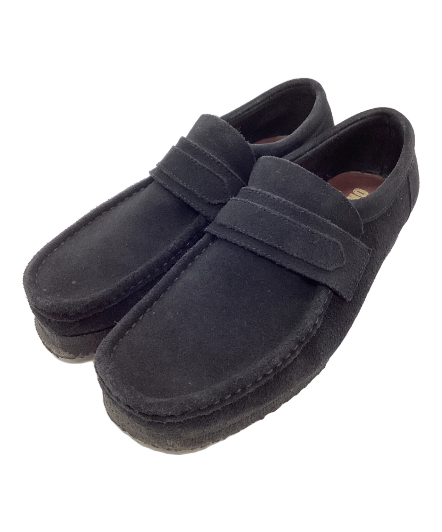 中古・古着通販】CLARKS (クラークス) ワラビーローファー ブラック 