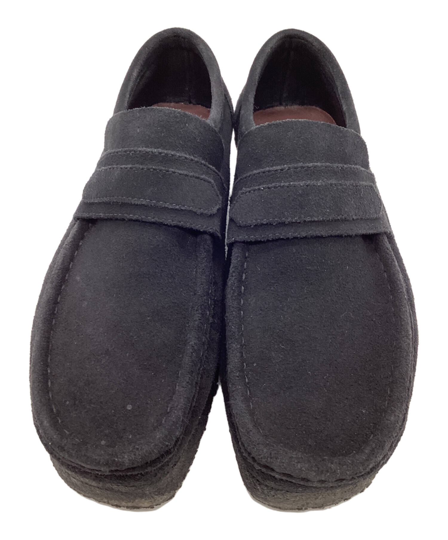 中古・古着通販】CLARKS (クラークス) ワラビーローファー ブラック 