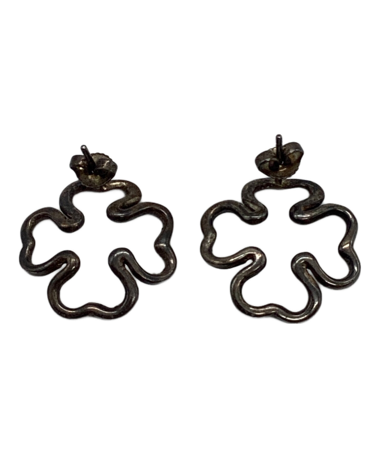 中古・古着通販】CHANEL (シャネル) クローバー モチーフ ピアス