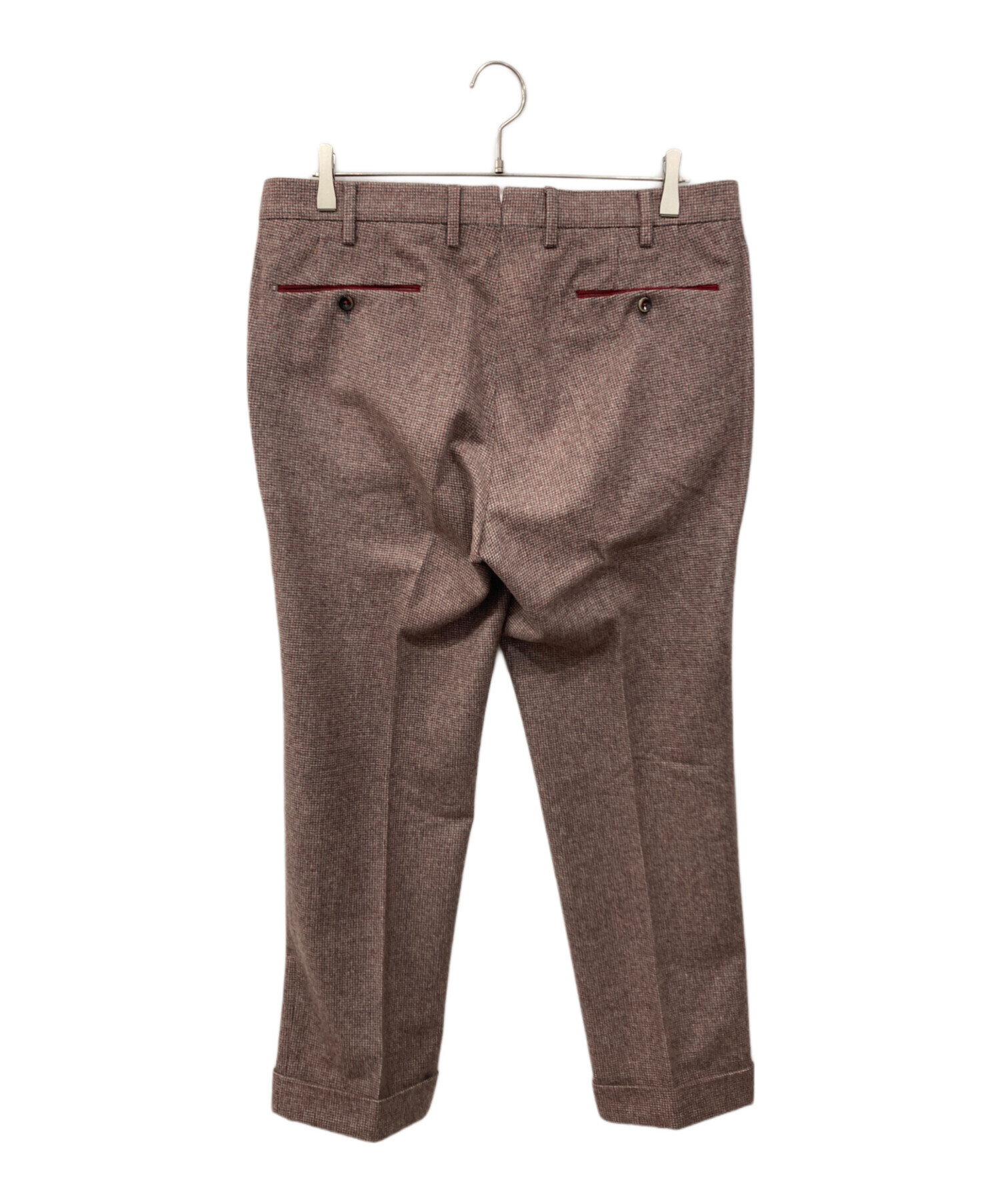 15 未使用　pt01 ピーティーゼロウーノ　スラックス　グレー　48 中古・古着通販】PT01 (ピーティーゼロウーノ) スラックス グレー