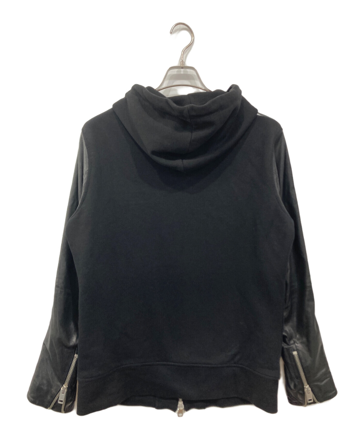 ディーゼル　レザーパーカー DIESEL】ディーゼル『レザーパーカー sizeXS』メンズ 革ジャン 1週間