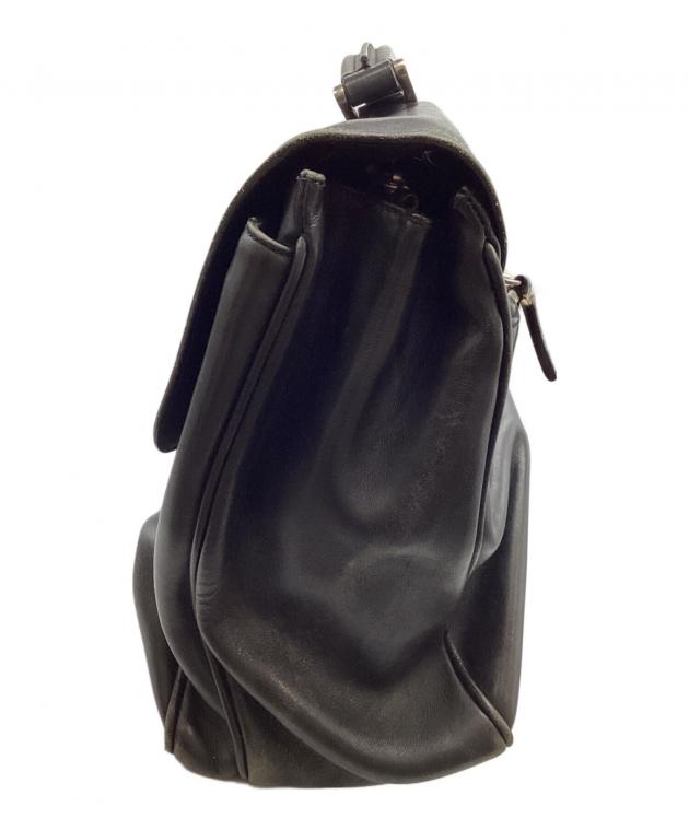 中古・古着通販】PRADA (プラダ) オールレザー ドクターズバッグ