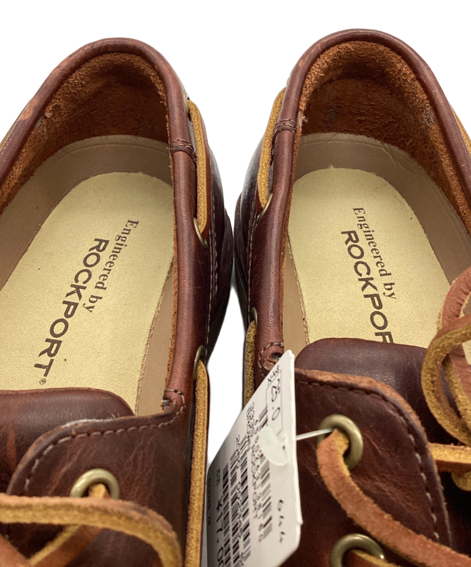 中古・古着通販】ROCKPORT (ロックポート) デッキシューズ ブラウン