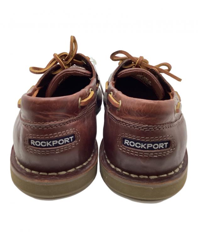 中古・古着通販】ROCKPORT (ロックポート) デッキシューズ ブラウン