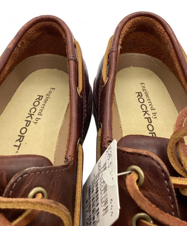 中古・古着通販】ROCKPORT (ロックポート) デッキシューズ ブラウン