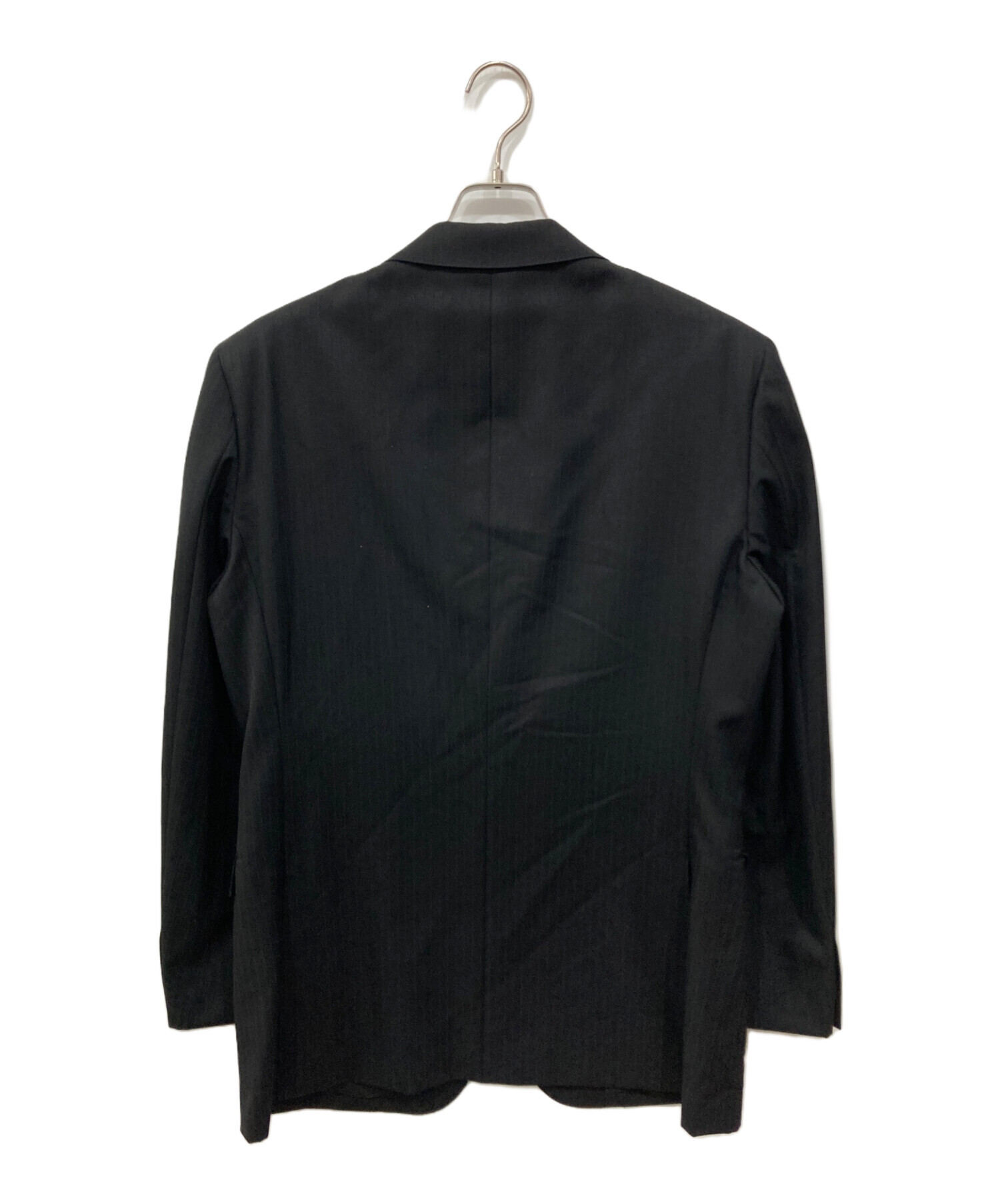 BURBERRY BLACK LABEL ビジネススーツ 40R 美品】BURBERRY BLACK LABEL セットアップ パンツ 40 黒 BURBERRY