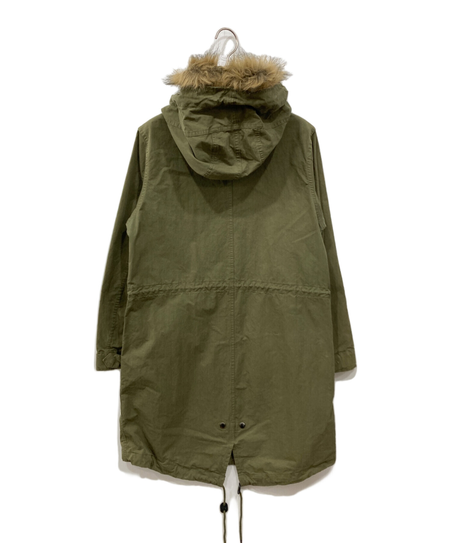 中古・古着通販】FRED PERRY (フレッドペリー) ファー付モッズコート