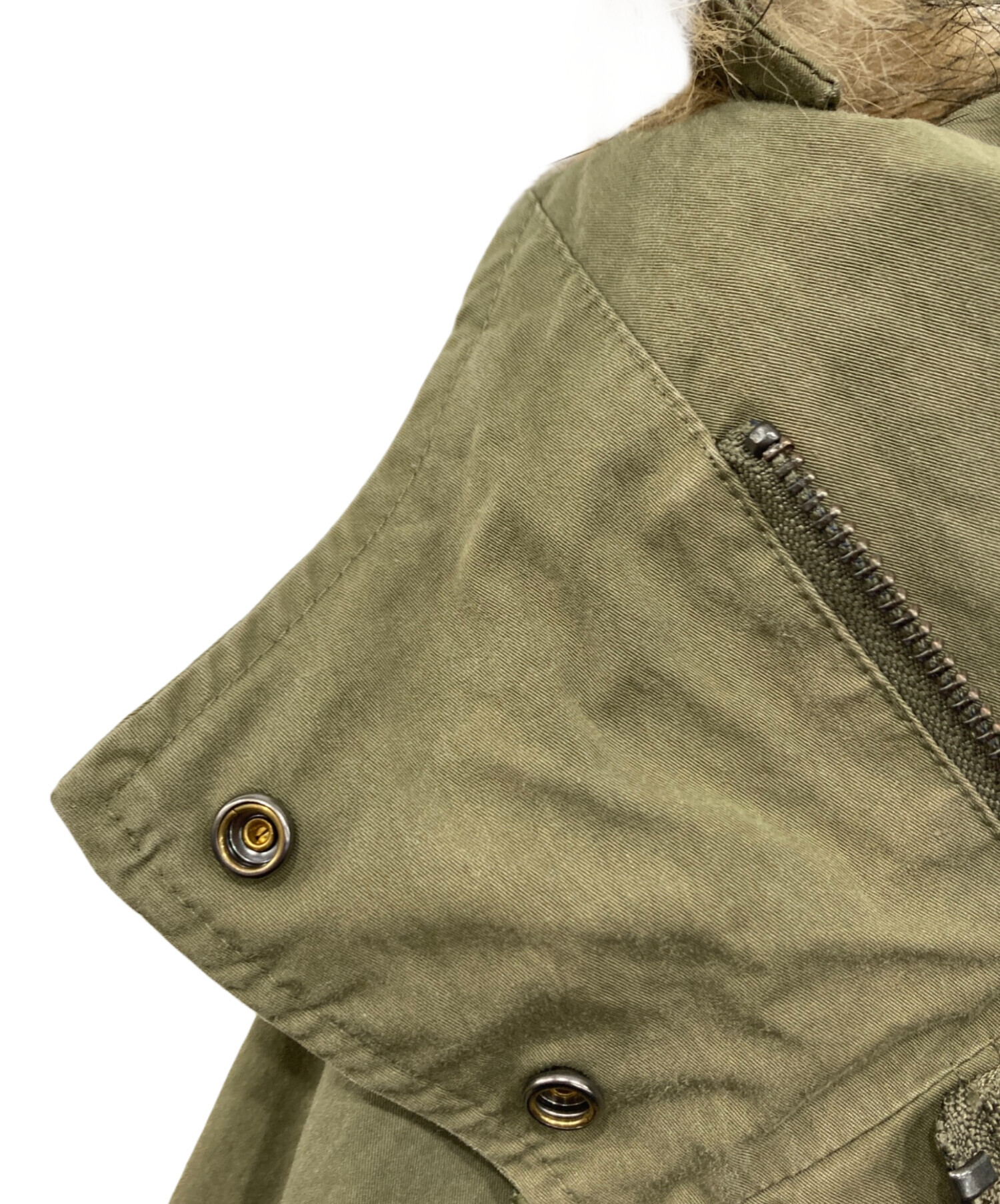 中古・古着通販】FRED PERRY (フレッドペリー) ファー付モッズコート