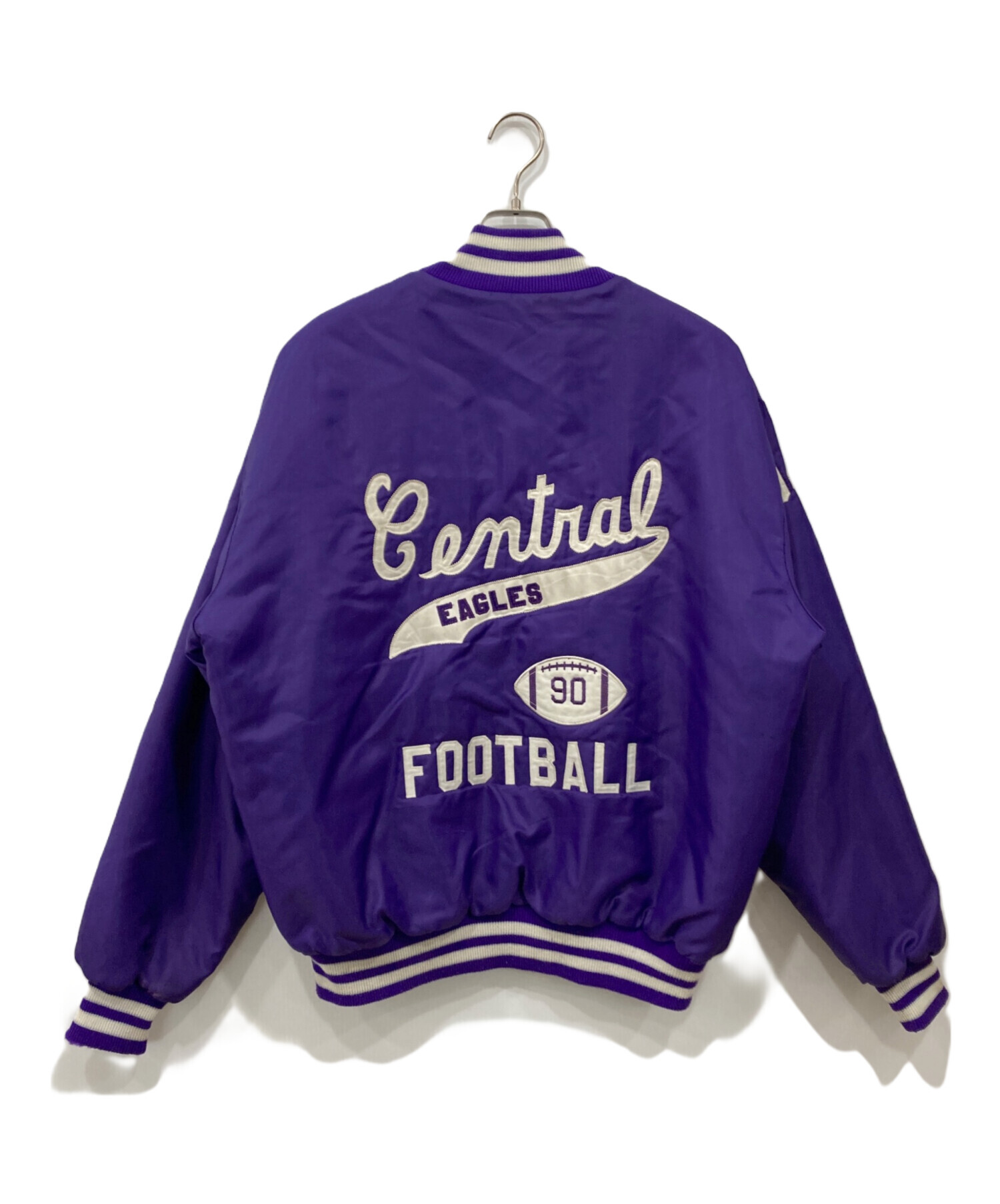 中古・古着通販】DeLong (デロング) スタジャン パープル サイズ:XL