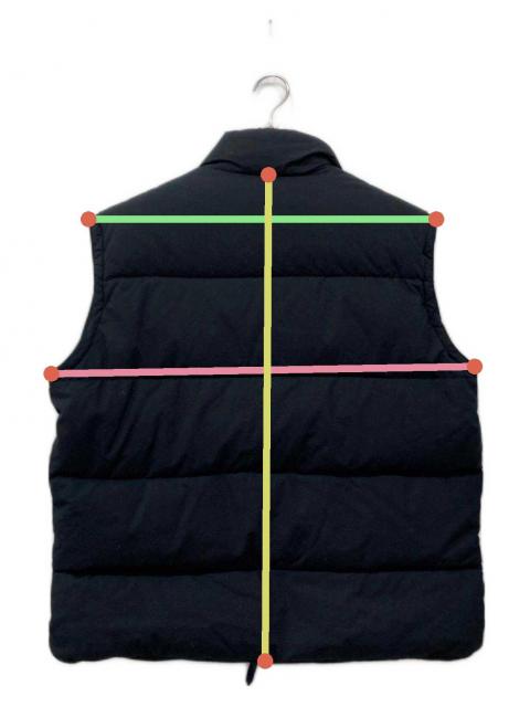 90s st. john's bayダウンベスト中綿パテッド黒ブラックY2K 90s st. john's bayダウンベスト中綿パテッド黒ブラックY2K