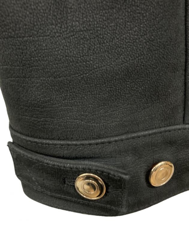 中古・古着通販】PAUL SMITH (ポールスミス) レザーダウンジャケット