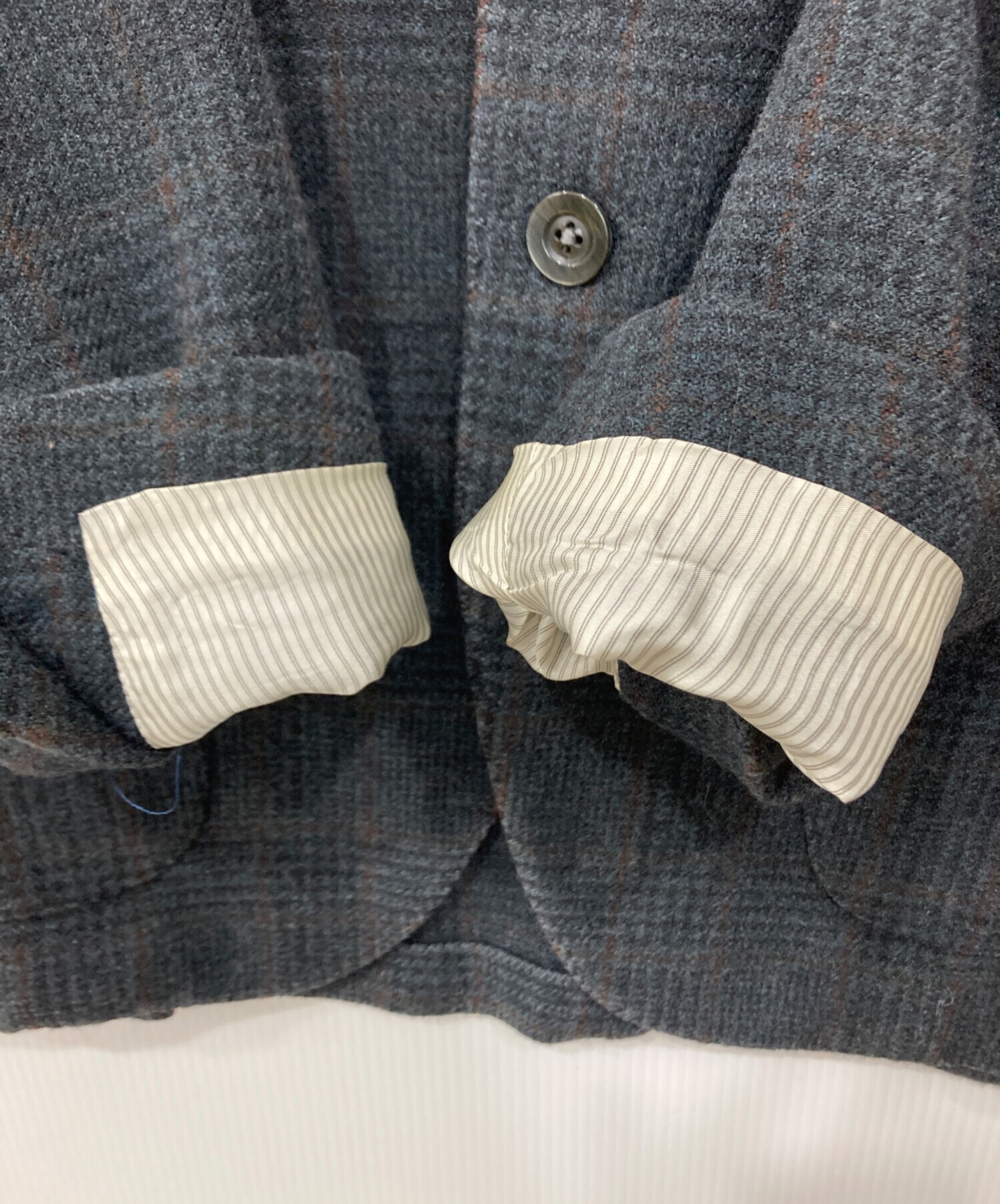 中古・古着通販】BOGLIOLI (ボリオリ) テーラードジャケット ネイビー