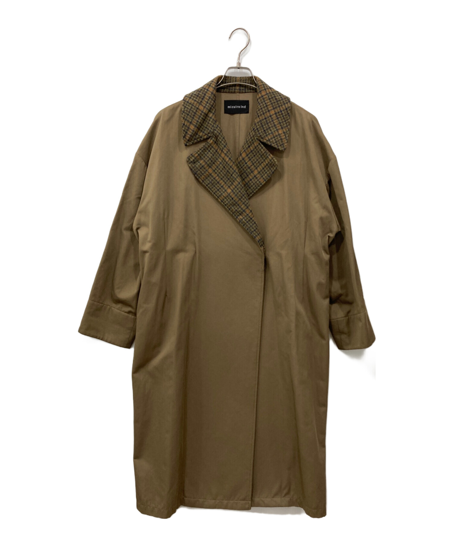 中古・古着通販】mizuiro-ind (ミズイロインド) ダブルブレストロング