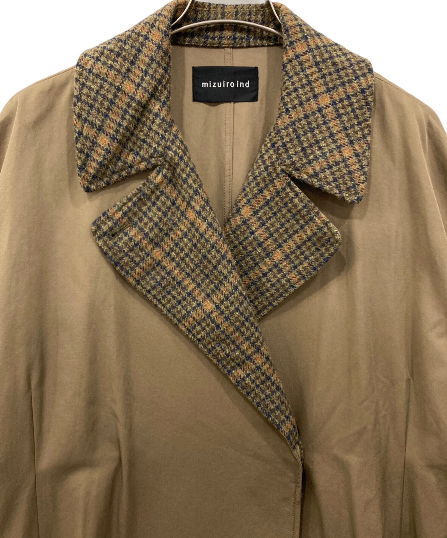 中古・古着通販】mizuiro-ind (ミズイロインド) ダブルブレストロング