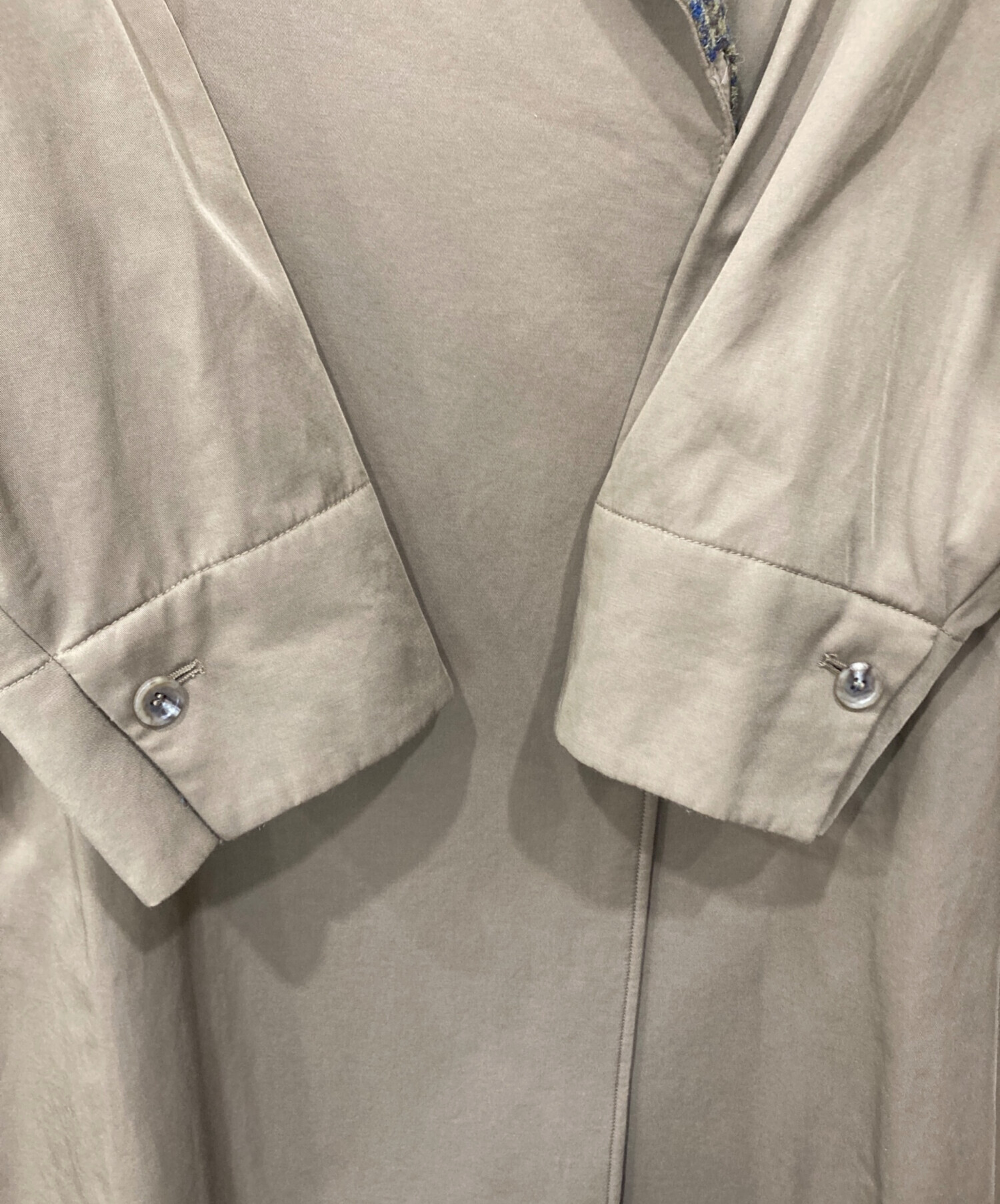 中古・古着通販】mizuiro-ind (ミズイロインド) ダブルブレストロング 