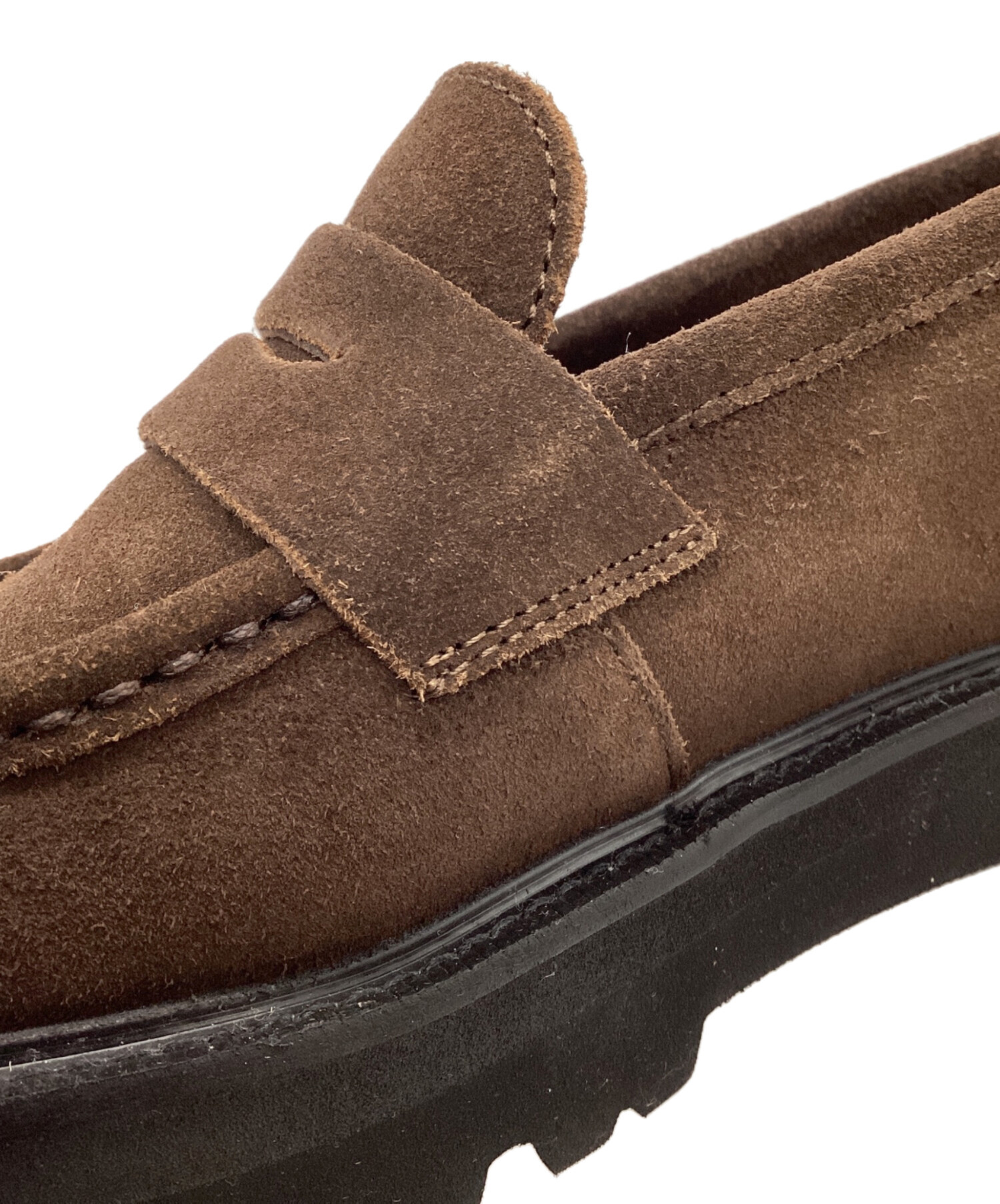 CAMINANDO スエードローファー ブラウン 38サイズ CAMINANDO スエードローファー ブラウン 38サイズ