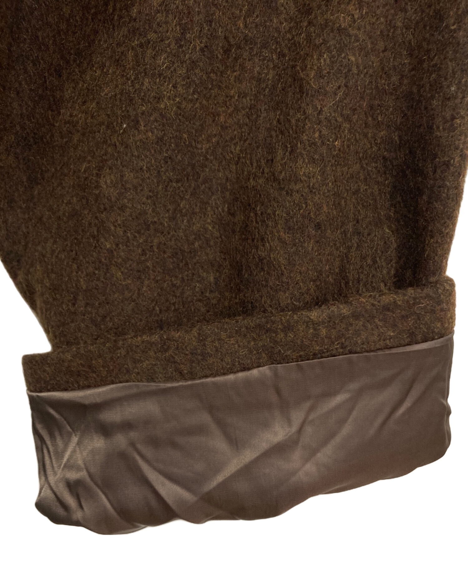 中古・古着通販】KOOI (コーイ) 2WAYウールトレンチコート ブラウン