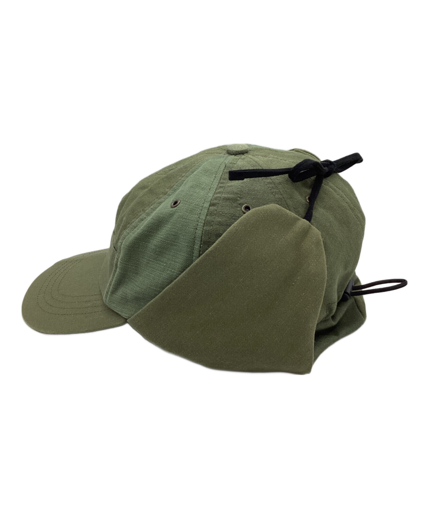 【レア】MITSUBISHI 三菱 キャップ sillage 中古・古着通販】Sillage (シアージ) フライトキャップ カーキ サイズ